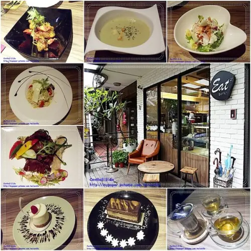 Eat Eat 意義Bistro  餐點盤飾美甜點也好吃