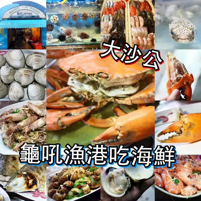 新北。萬里～愛玩客推薦。新鮮活海產。代客料理。大推美味大沙公～３３號小豬水產。龜吼漁港 （龜吼漁夫市集）。基隆八斗子觀浪