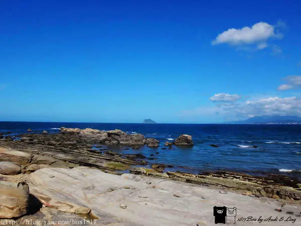 【新北。萬里】龜吼漁港日出亭。漁澳路。維納斯海岸線。全台十大海岸美景第一名