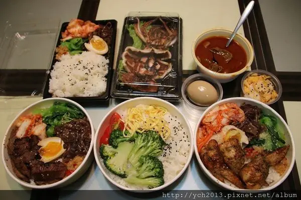 台北西門町美食推薦／三朵花燒肉鍋物(熊貓外送)／午晚餐外送個人特餐