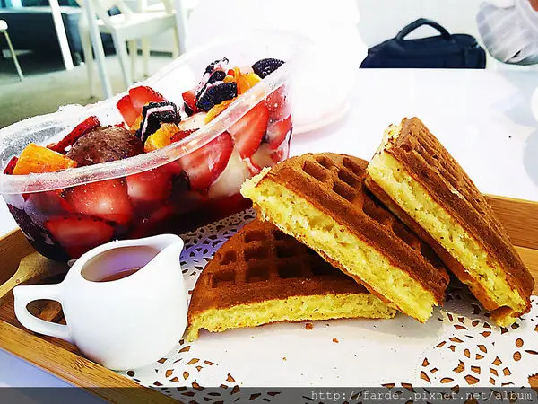 咖啡鑽~外酥內軟的鬆餅