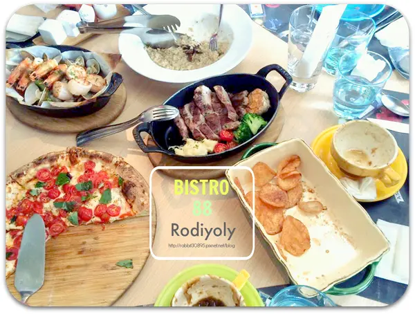 [極短分享]Taichung/♧Bistro 88♧/高價位♧質感約會餐廳首選/吃貨媽咪帶路去!