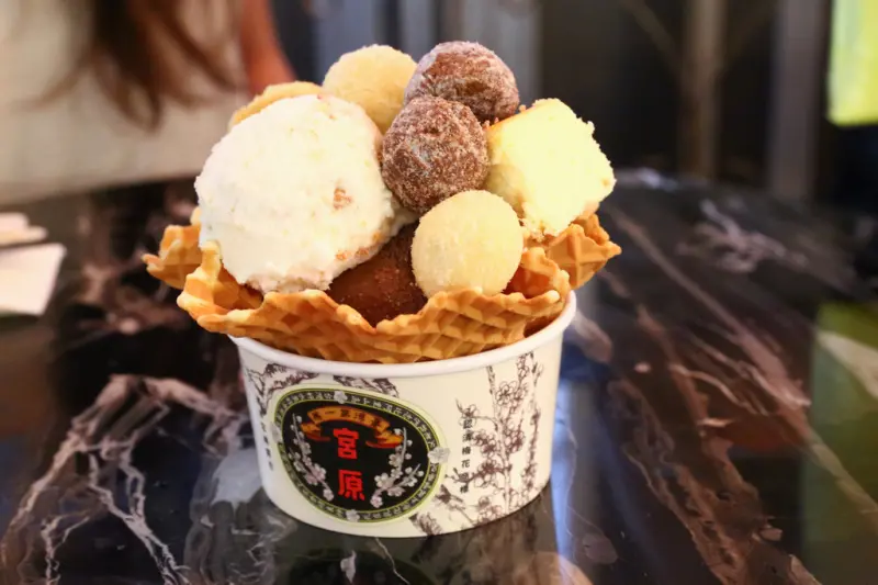 
【台中市第四信用合作社】宮原眼科姊妹店，被日出賦予新生命的老建築。
