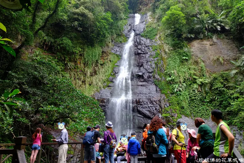 【宜蘭-礁溪鄉】五峰旗風景區，戲水健行看瀑布