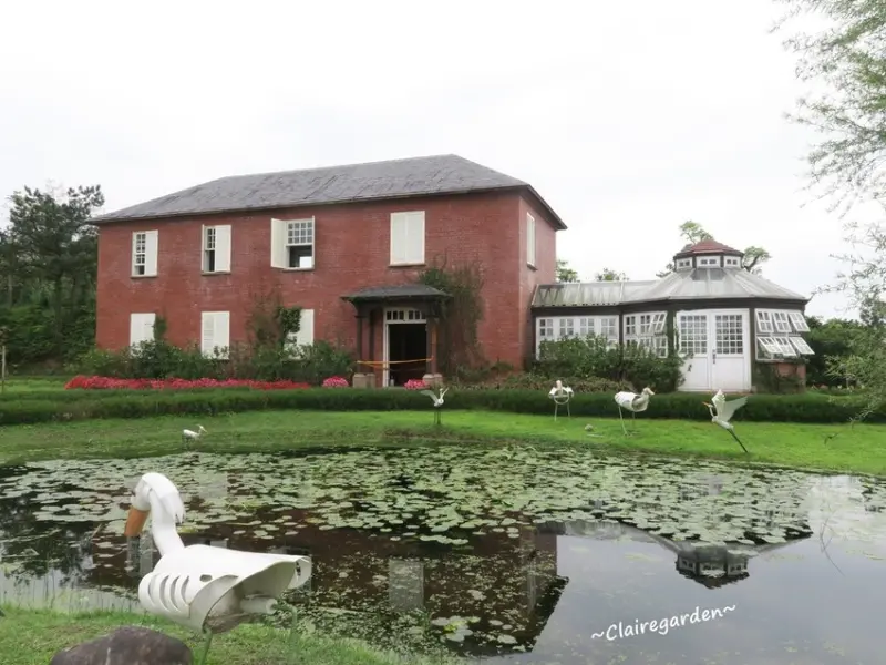宜蘭 冬山鄉 仁山植物園~大驚!深山裡竟然藏著秘密歐式庭園。想看到先得爬山一小時XD