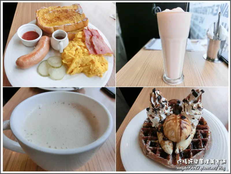 《美食推薦》「鯊魚咬土司桃園南崁店」木瓜牛奶/創意土司/鬆餅專賣店 體驗