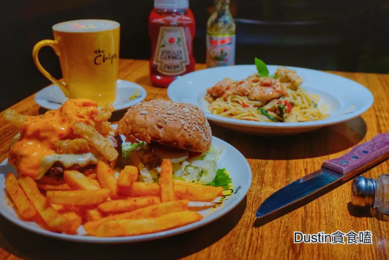 【the Chips美式餐廳 / 光復店】鬼椒流沙牛肉堡_撼動味蕾 │早午餐/ 運動餐廳/聖誕派對『東區 ‧ 國父紀念館』