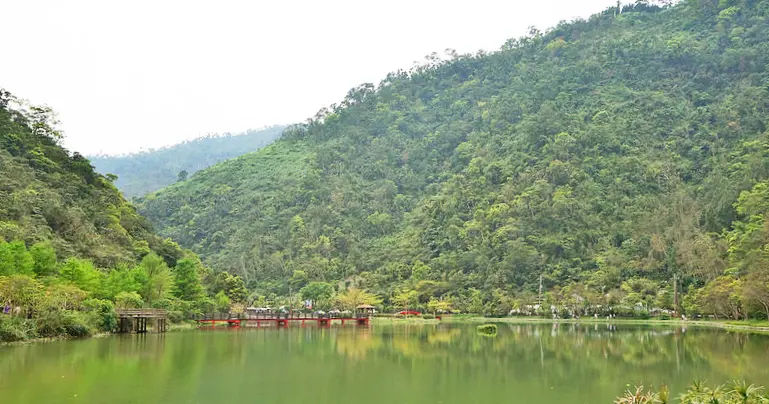  //宜蘭景點//望龍埤。軟埤。下一站，幸福。花田村。綠意盎然的感覺真是讓人享受，悠閒舒適的氣氛真讓人放鬆，可愛小鴨小鵝來作伴，就讓我這樣的放空下去吧~~~