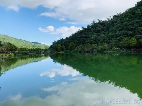 宜蘭員山望龍埤｜翠綠寧靜的優閒湖畔｜免費景點