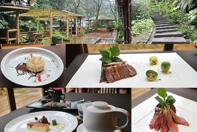 台北美食|絹絲谷創意料理採預約制，寧靜幽美的空間、嚴選海鮮與肉品搭配在地山林野菜，健康美味無負擔 約會餐廳 陽明山約會餐廳 陽明山泡湯