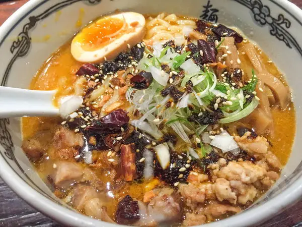 麵屋武藏 神山 胡麻紅油擔擔麵 - 正對我的胃的紅心！