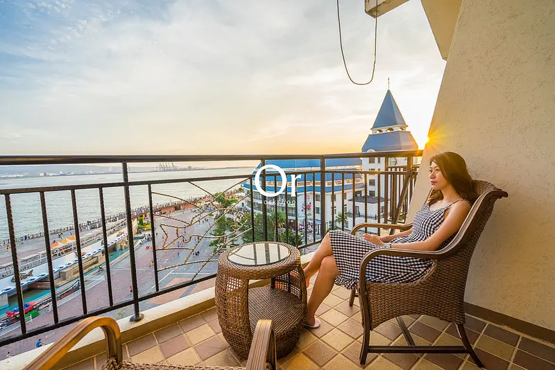 [台北淡水|渡假飯店] 坐擁絕美夕陽美景，不用出國也能享有島嶼國家的度假氣息-福容大飯店淡水漁人碼頭店