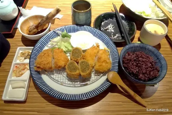 (竹北光明商圈美食)「芝麻柚子日式豬排專賣店」--- 用餐環境挑高舒適，特色餐點多選份量十足美味又超值!