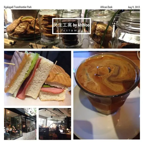 【食記】台北市松山區※俐落Loft風咖啡館《民生工寓》