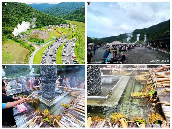 【宜蘭。大同】一縷縷裊裊白煙。清水地熱廣場。煮蛋池、冷卻池、泡腳區。綠意盎然視野遼闊