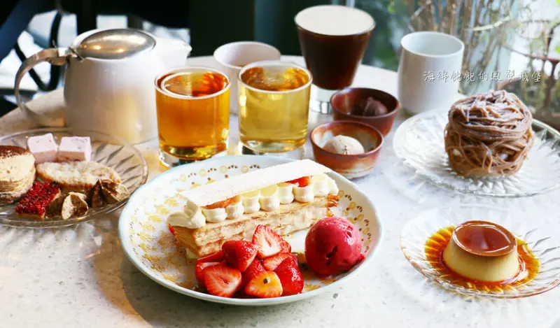 台北最強草莓千層派「SEASON 敦南旗艦店」東區法式甜點、下午茶推薦、菜單價位(捷運信義安和站)