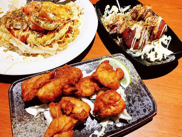 ||吃。台北|| 御村日本廣島燒 炸雞好強 料理好吃