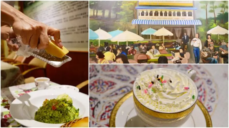 古坑第一間咖啡館！在這裡還有小孩可以喝的咖啡喔～來吃咖啡配豬腳。