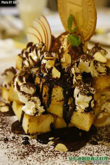 [ 食記 ] 試吃 台北東區 Mocadi 莫卡迪義法創意料理-巧克力蜜糖吐司融化了我