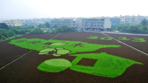 米 . 彩繪拼圖 * 台南後壁 . 2013 台南好米嘉年華