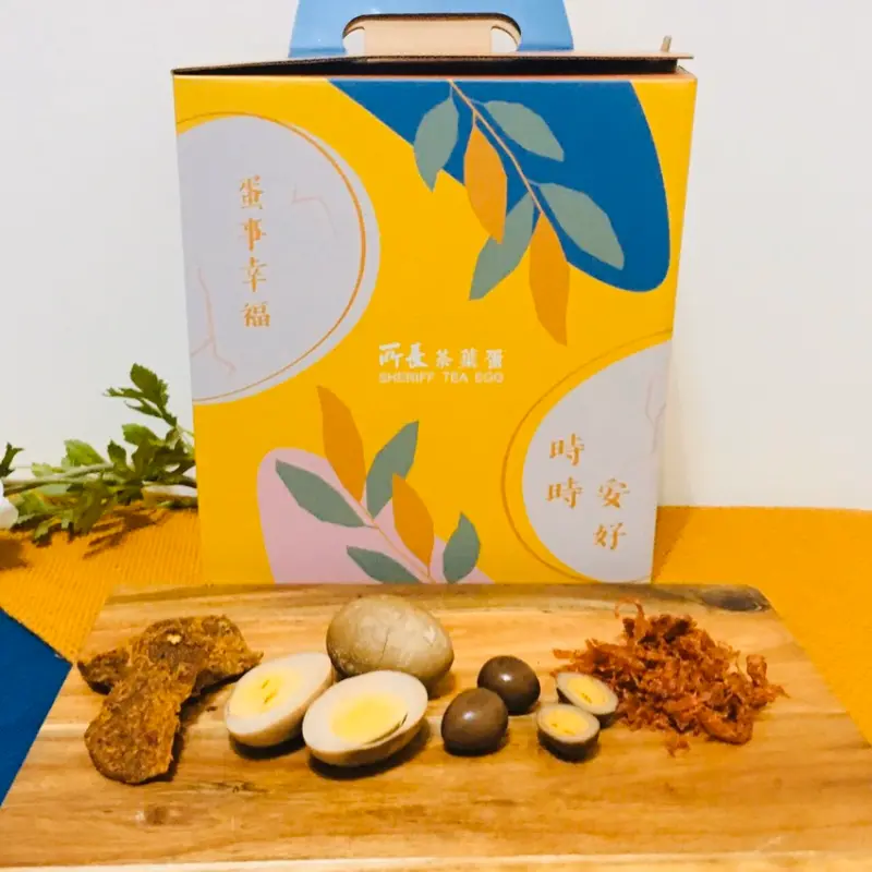宅配|媽媽們最愛的團購美食，史上最龜毛的「所長茶葉蛋」升級中秋禮盒華麗登場!