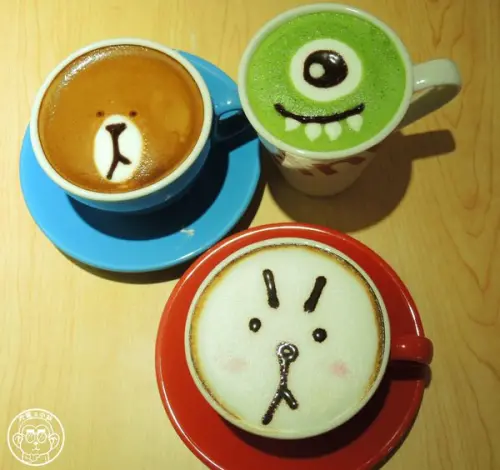 呷飽祙【台北松山･Sam咖啡小館】熊大、兔兔、大眼仔~尖叫聲！