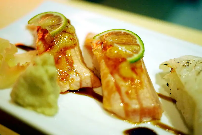 【板橋】必食!! 一貫入魂焦糖鮭 ● 大根屋