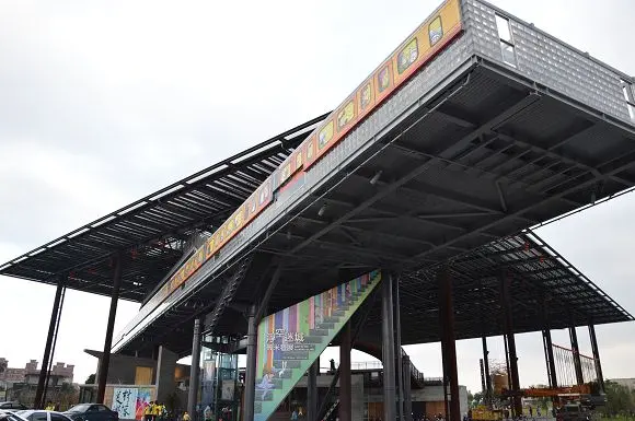 太空飛船化身幾米列車~~羅東文化工場