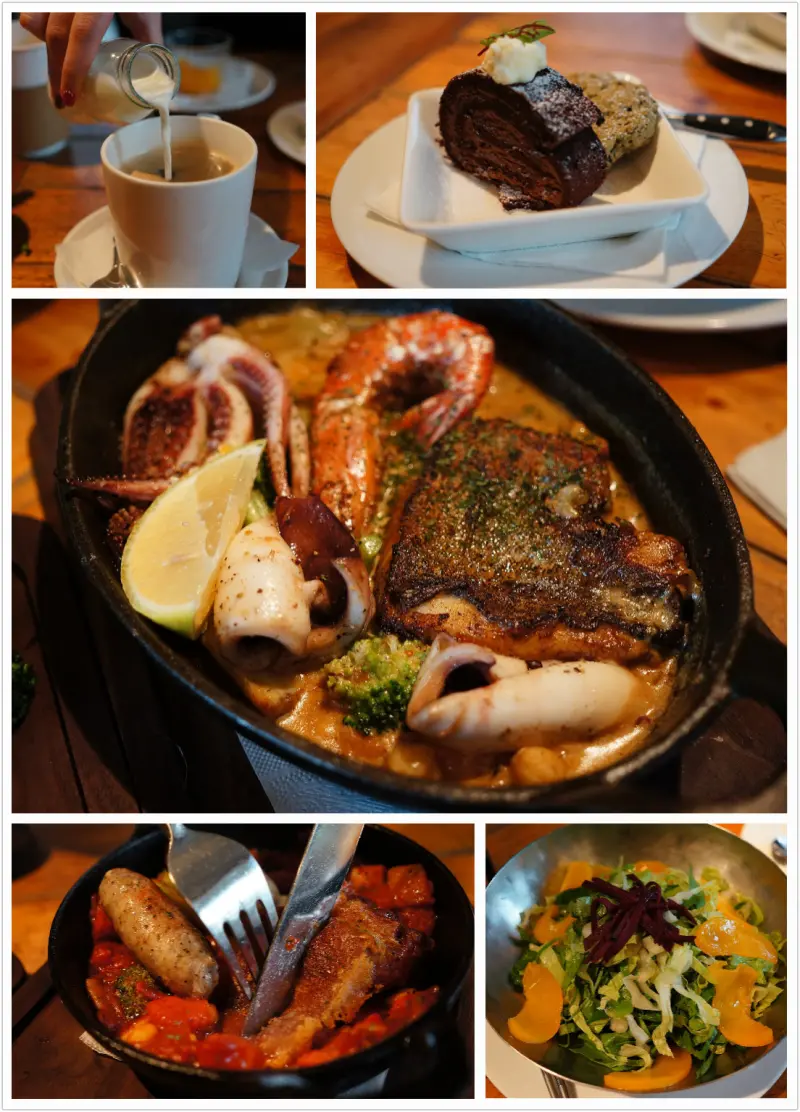 (胖樺食記) 台北市大安區The Villa Herbs restaurant / 樂利店。燈光美氣氛佳的城市清流。              