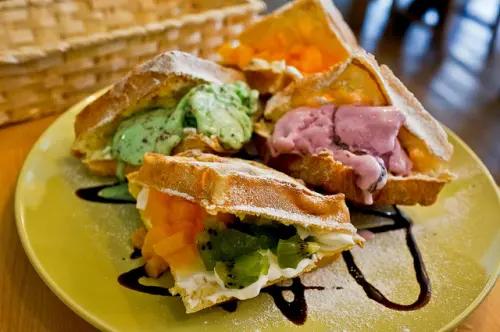 [體驗] 台北 捷運忠孝敦化站 Delight Cafe 午後休閒清新的所在。咖啡，輕食，鬆餅