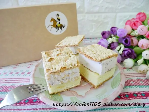 【台灣樂天市場】拿破崙先生 #宅配美食 #骰子拿破崙 #紅豆牛奶冰淇淋 #下午茶 #點心 #甜點