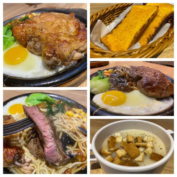 超霸牛排 - 高CP值厚實牛肉、鮮嫩雞肉，麵包濃湯冰淇淋吃到飽！新北永和美食推薦