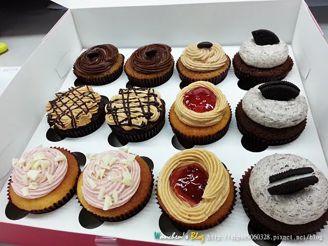 [食記] 甜點時間 twelve cupcakes 吃不膩的甜蜜杯子蛋糕❤減糖20%