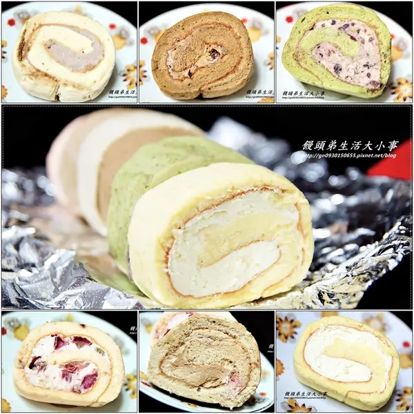 【小山甜點市集】客製化捲彌月蛋糕♪♪七彩瑞士捲♪♪                
      