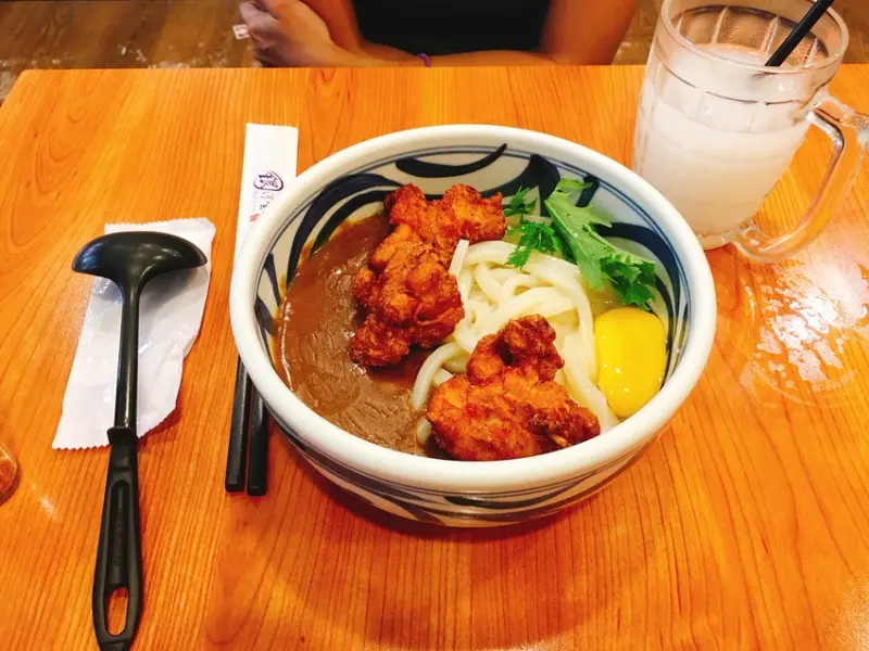 《台北❤️大安》銀河堂讚岐烏龍麵專賣店，還有超特別的黑糖炸烏龍棒甜點