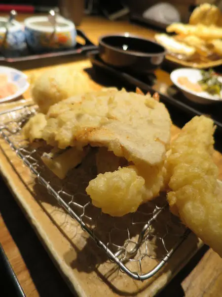 [臺北]市府站~博多天麩羅山海~明太子吃到飽