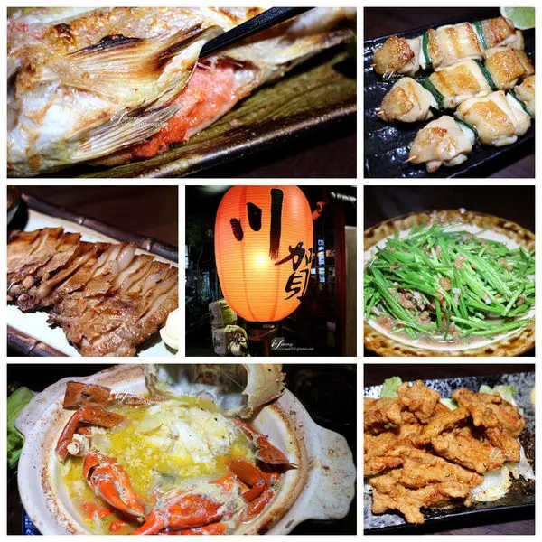 【行天宮站】川賀燒烤居酒屋(合江店)~就是令人一訪再訪的美味居酒屋~連甜點甜在心芋頭都超讚