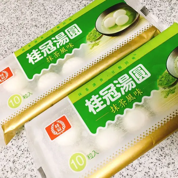 (抹茶控)冬至就要吃~桂冠抹茶湯圓