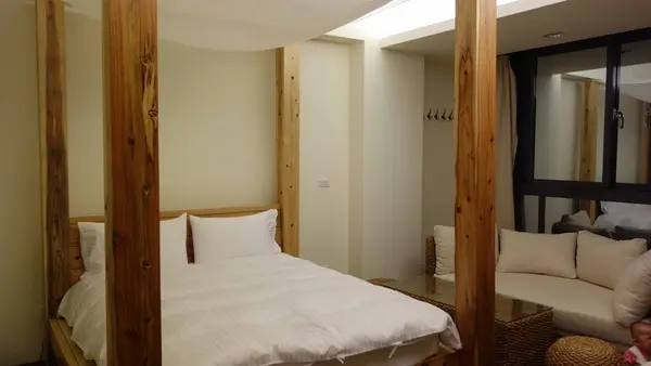 【宿】南投集集。海悅泉渡假民宿-集集車站單車遊