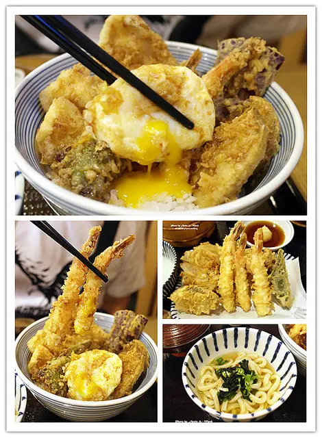 ◎吃吃喝喝~【天吉屋 日式天丼專門店】源自日本,這麼夯的店就只賣這一款~「天婦羅炸物丼」?!