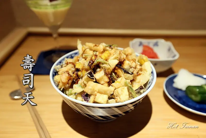 【台南中西區】帶你秒到日本！台南最美的日式用餐空間，江戶前のかき揚げ丼  午膳限定：壽司天