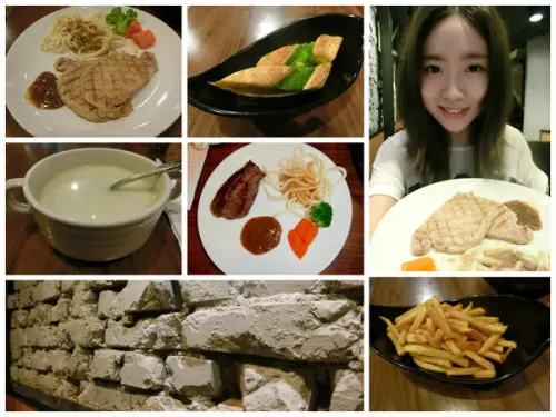 牛排|《通化街》CP值高的牛排餐館<水泥房子>打卡有打折