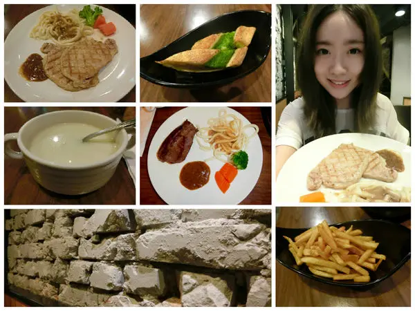 牛排|《通化街》CP值高的牛排餐館<水泥房子>打卡有打折