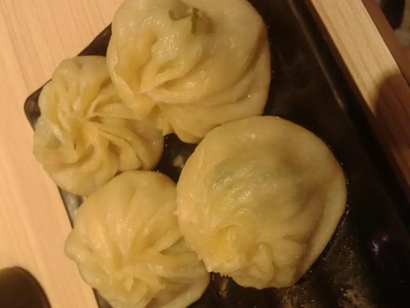 午餐:珍记鲜肉小笼包。