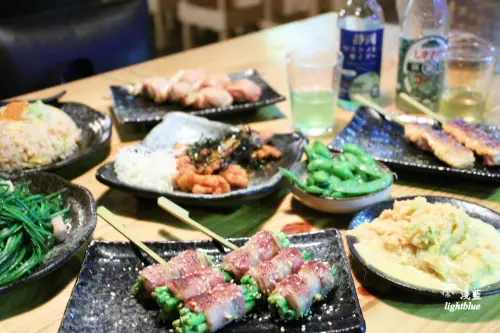 內湖港墘站美食：淺藍 × 玄人串燒居酒屋～內湖科技園區瑞光路高cp值居酒屋