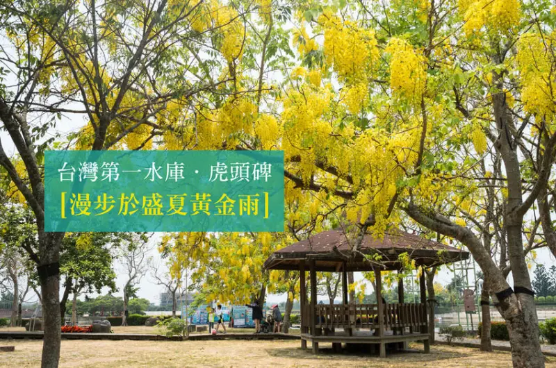 台南阿勃勒 | 虎頭埤風景區 台灣第一水庫 / 遊園建議及地圖