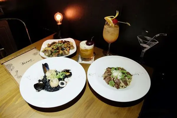 (美食)北市大安「The Scent 餐酒館」台北大安區宵夜酒吧推薦!無國界料理高級享受!