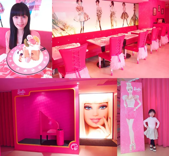 台北東區│咖啡廳_Barbie cafe【芭比餐廳】*小女孩們心中夢想的公主粉紅屋～讓芭比迷失心瘋的夢幻主題餐廳！義大利麵x燉飯x蜜糖吐司
