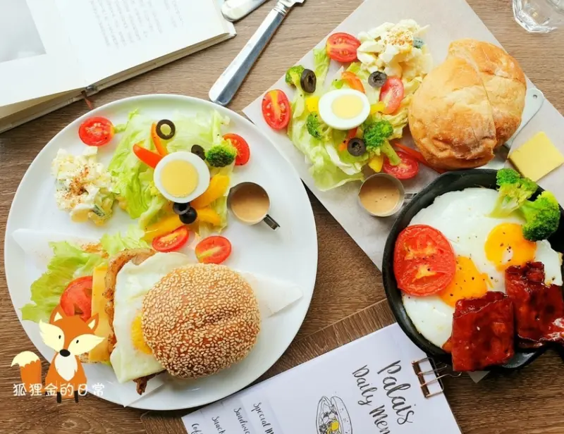 台中西區 │ 巴蕾麵包 知名麵包店也隱藏了美味的早午餐 今天早餐吃什麼