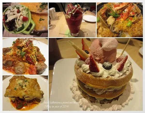 『呷』「信義區」☆ 曉確幸 ☆ 誘人的甜點與美味的海鮮燉飯